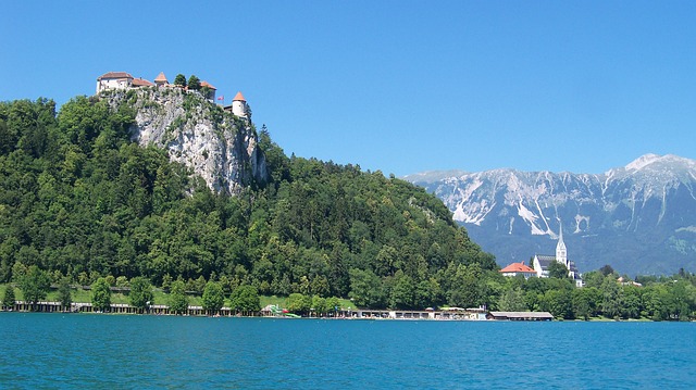 hrad Bled Slovinsko
